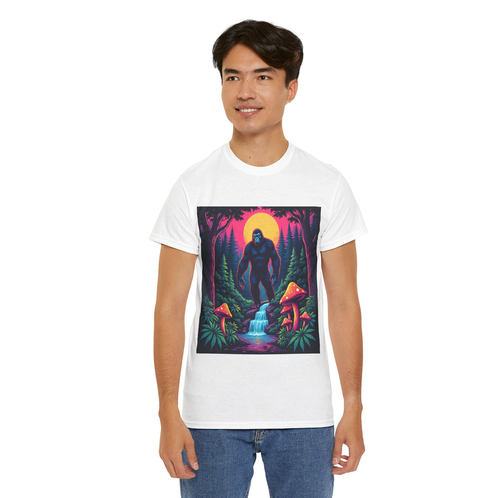 Bigfoot Enchanted Forest Graphic Tee