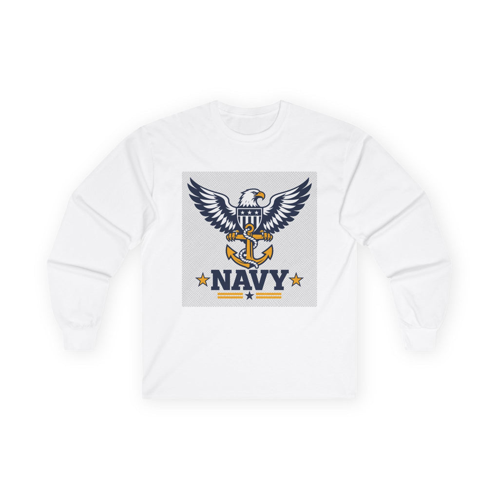 Navy Tribute Long Sleeve Tee