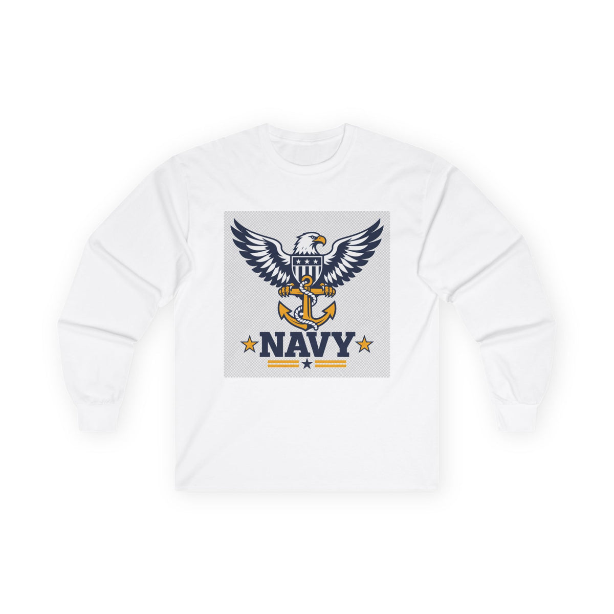 Navy Tribute Long Sleeve Tee