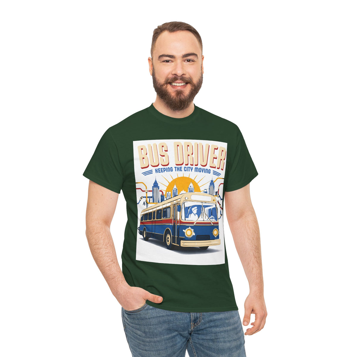 Bus Driver Retro Tribute Tee