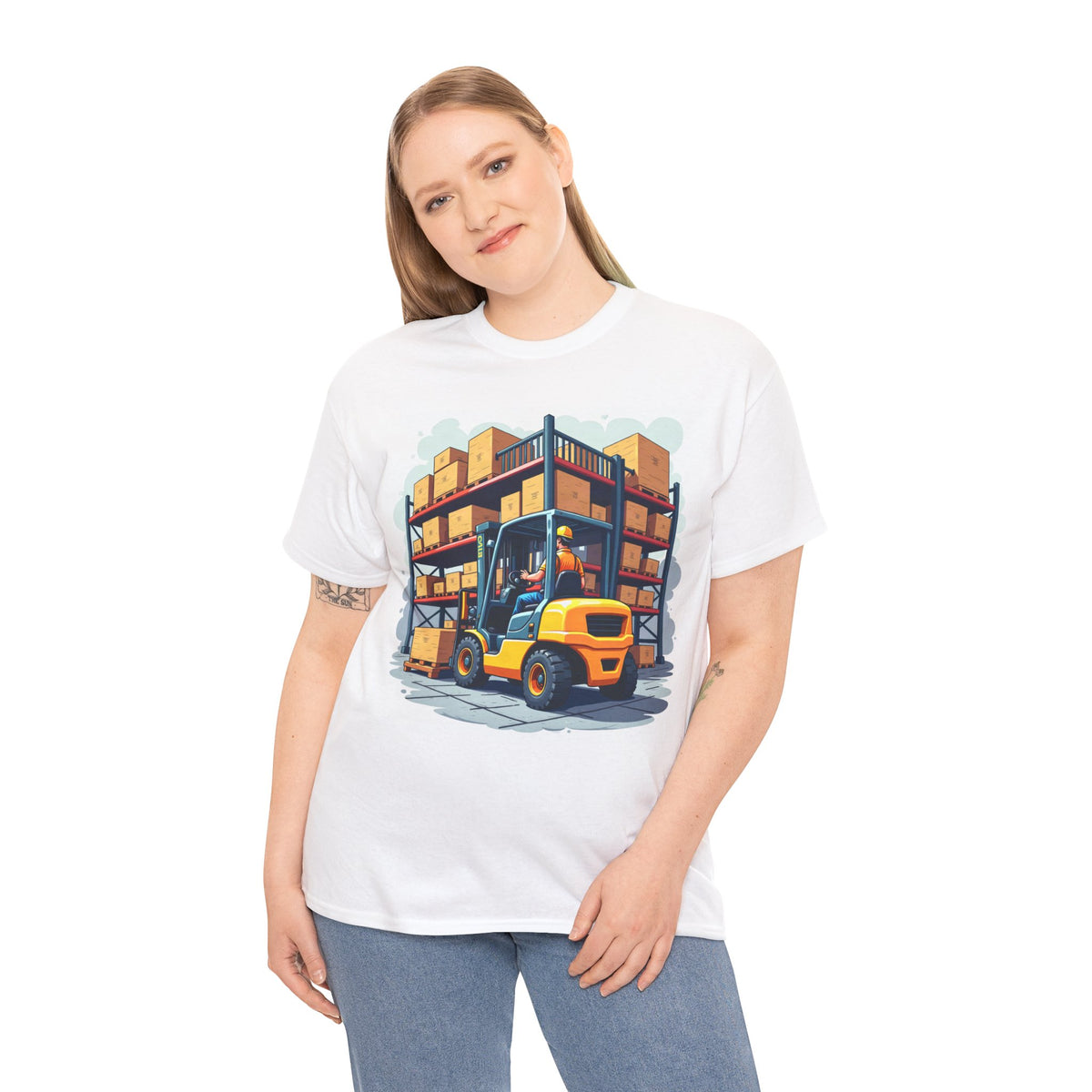 Forklift Warehouse Graphic Tee | Intuition Within