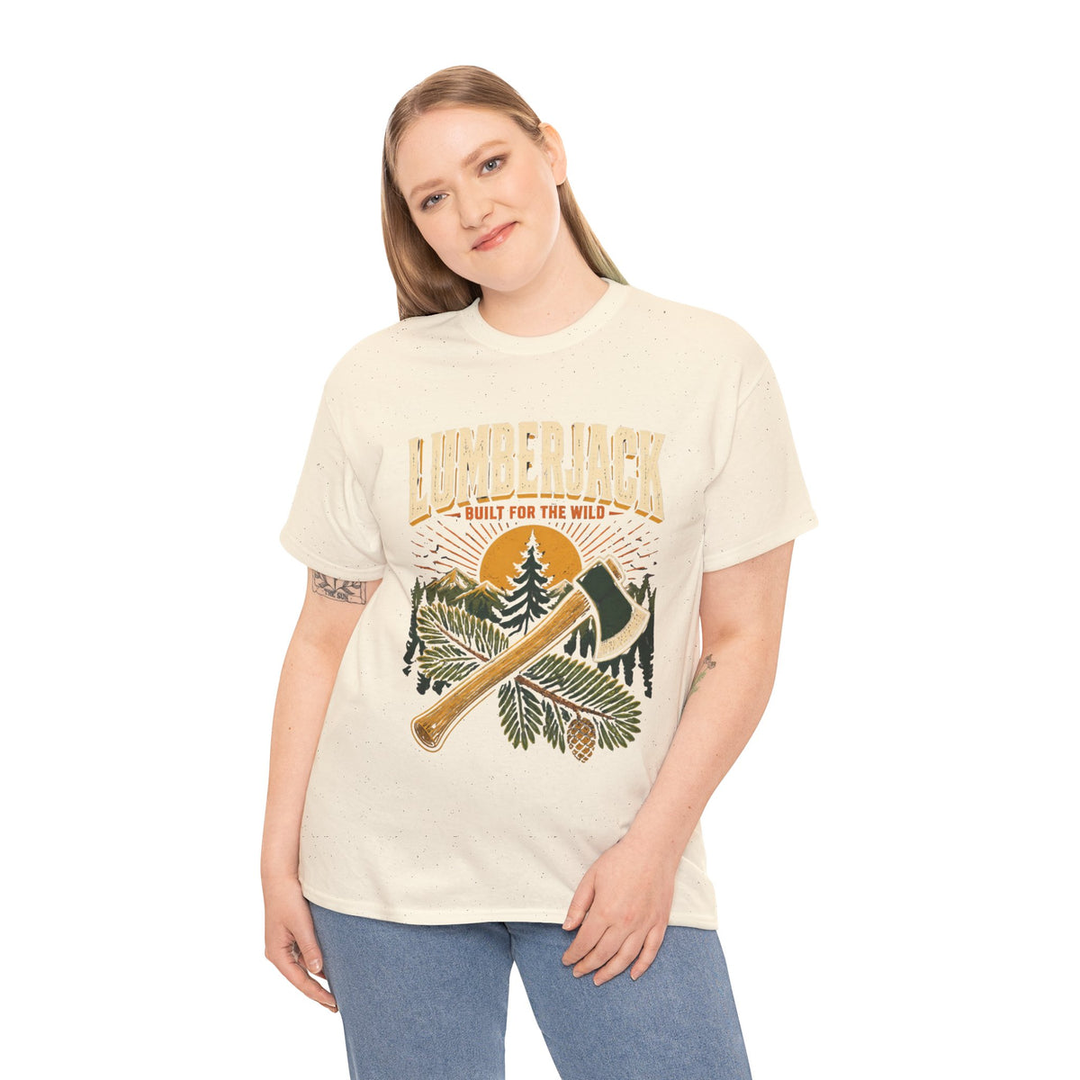 Lumberjack Built for the Wild Tribute Tee