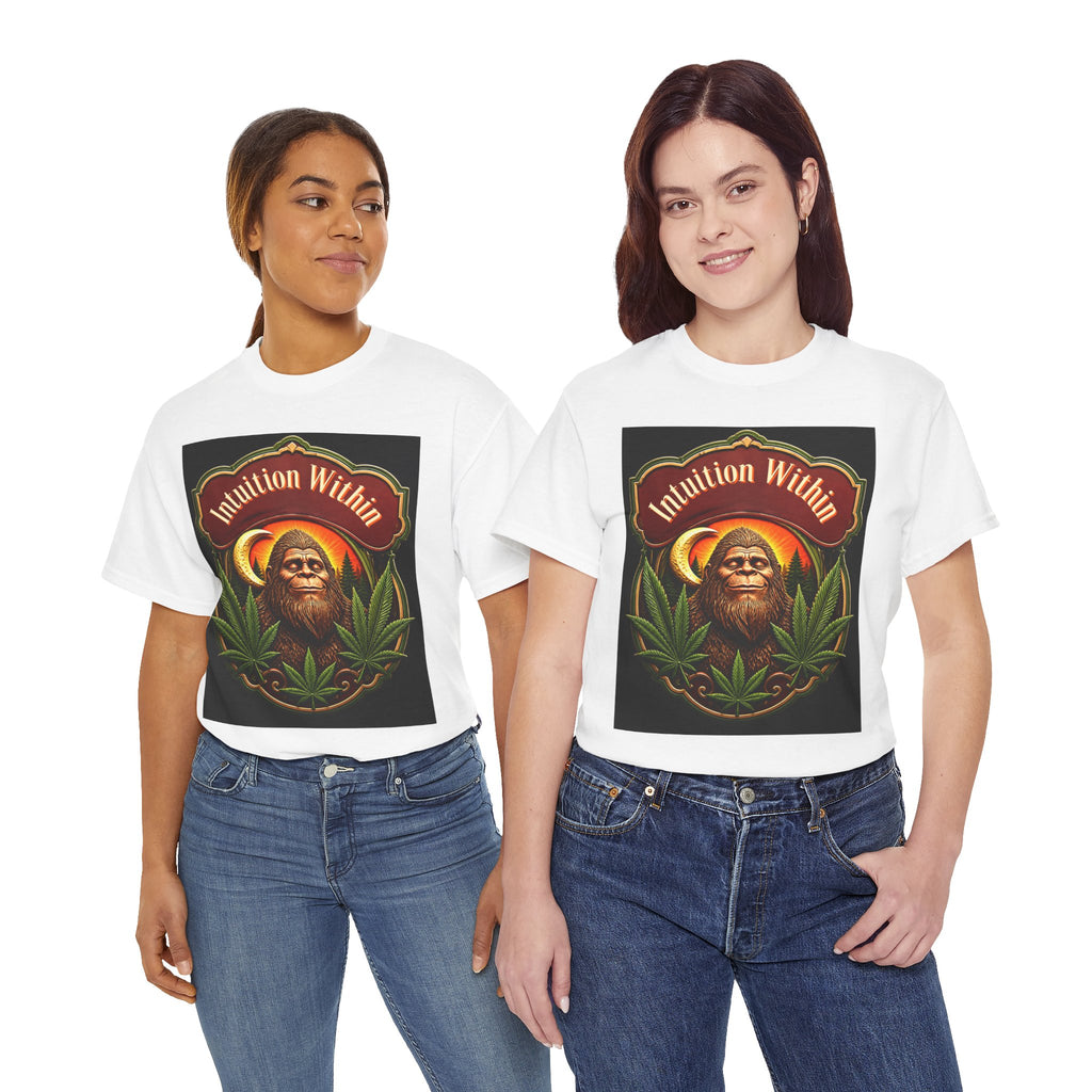 Bigfoot Crescent Moon Graphic Tee