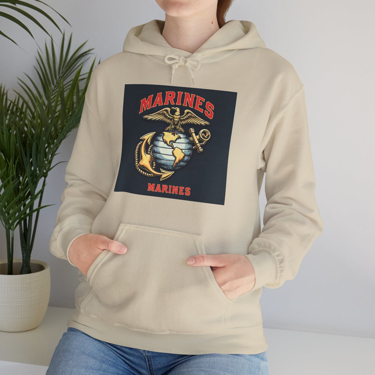 U.S. Marines Tribute Hoodie | Intuition Within