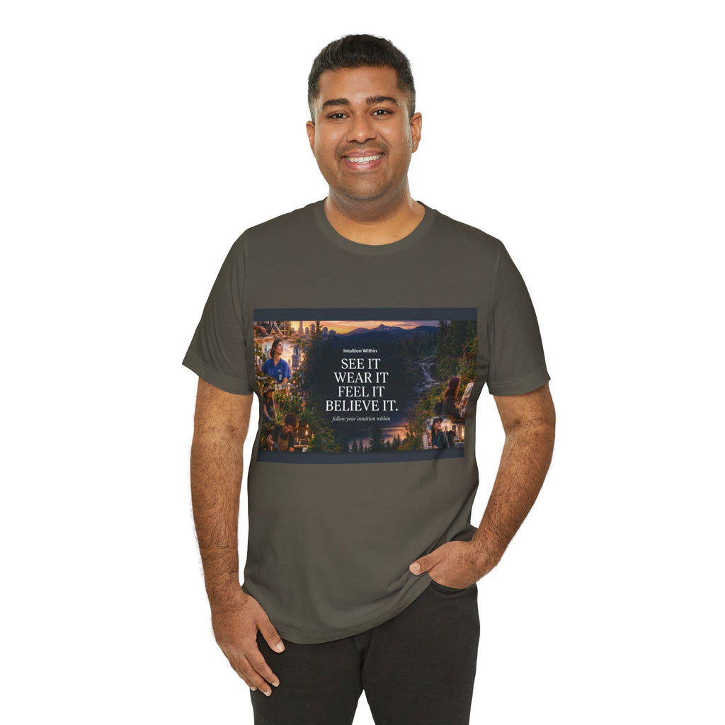 Intuition Within Signature Tee | See It, Wear It, Feel It, Believe It