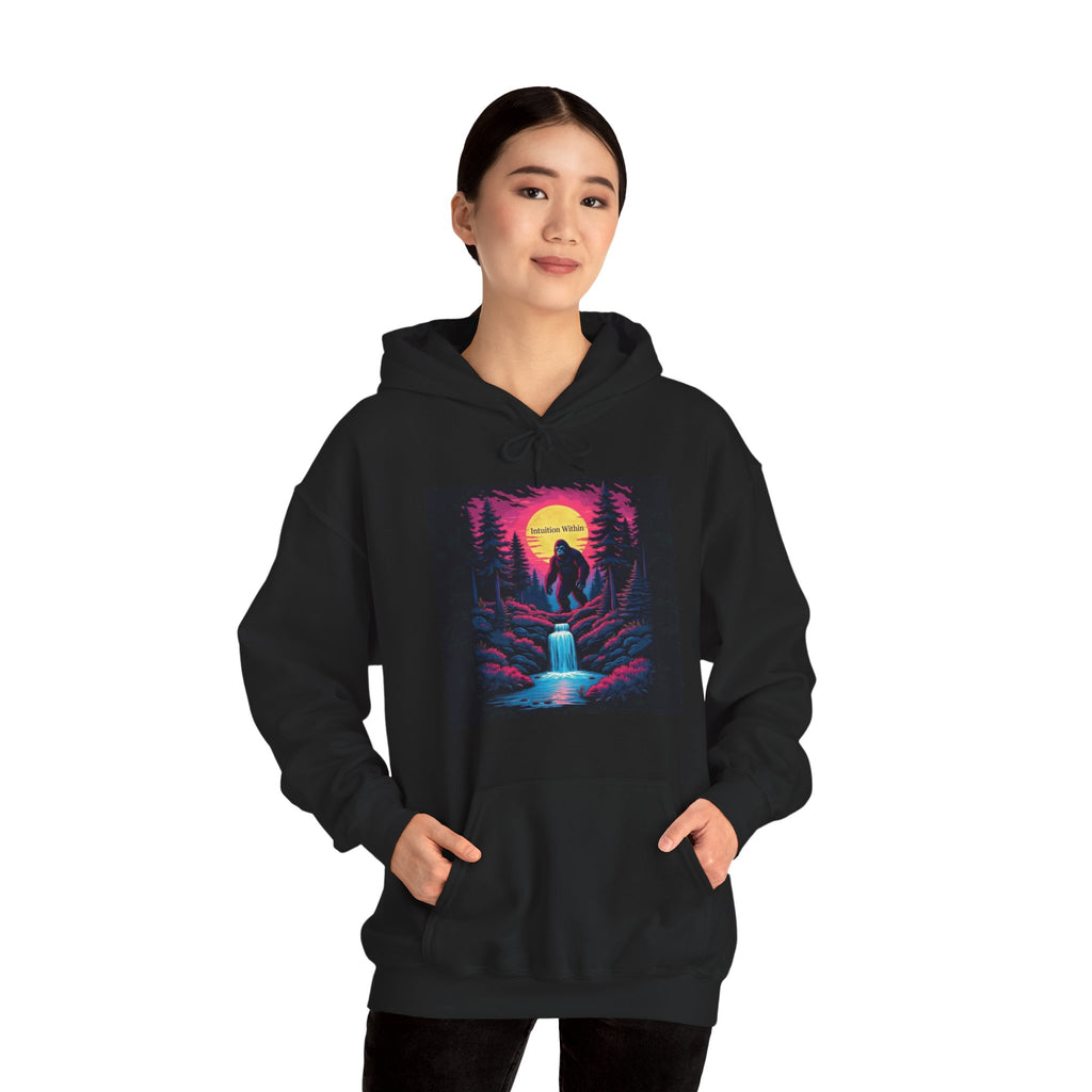 Neon Bigfoot Hoodie | Intuition Within