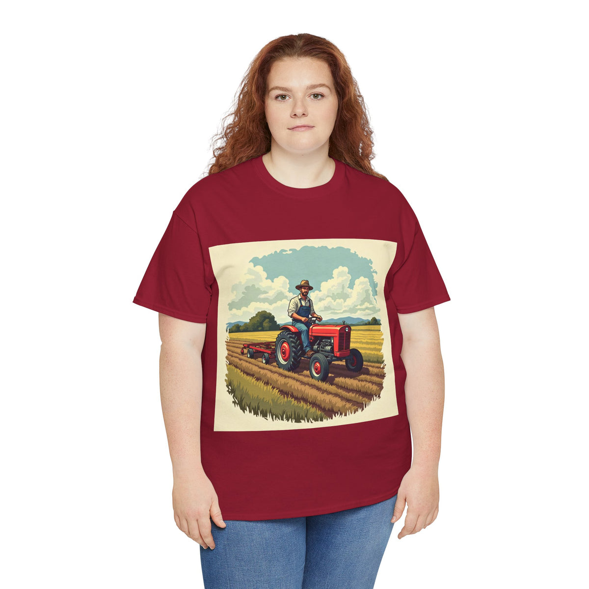 Farmer Vintage Tractor Tribute Tee