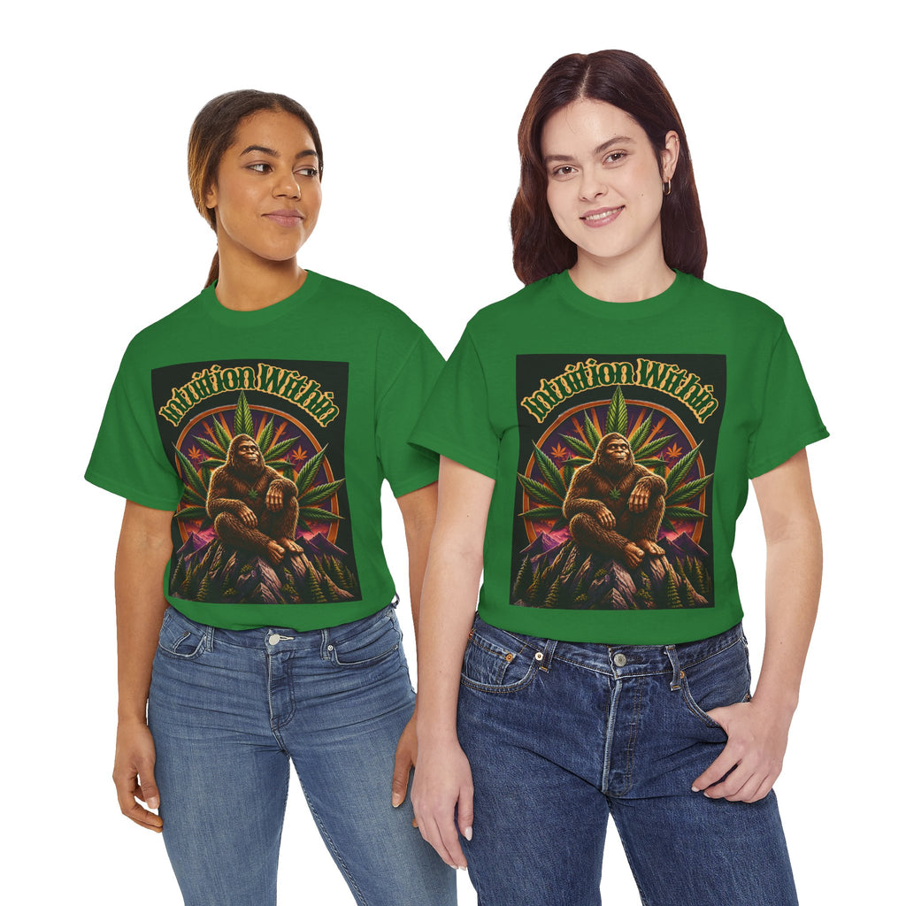 Retro Bigfoot Nature Graphic Tee
