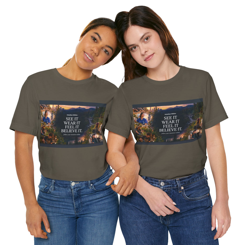 Intuition Within Signature Tee | See It, Wear It, Feel It, Believe It