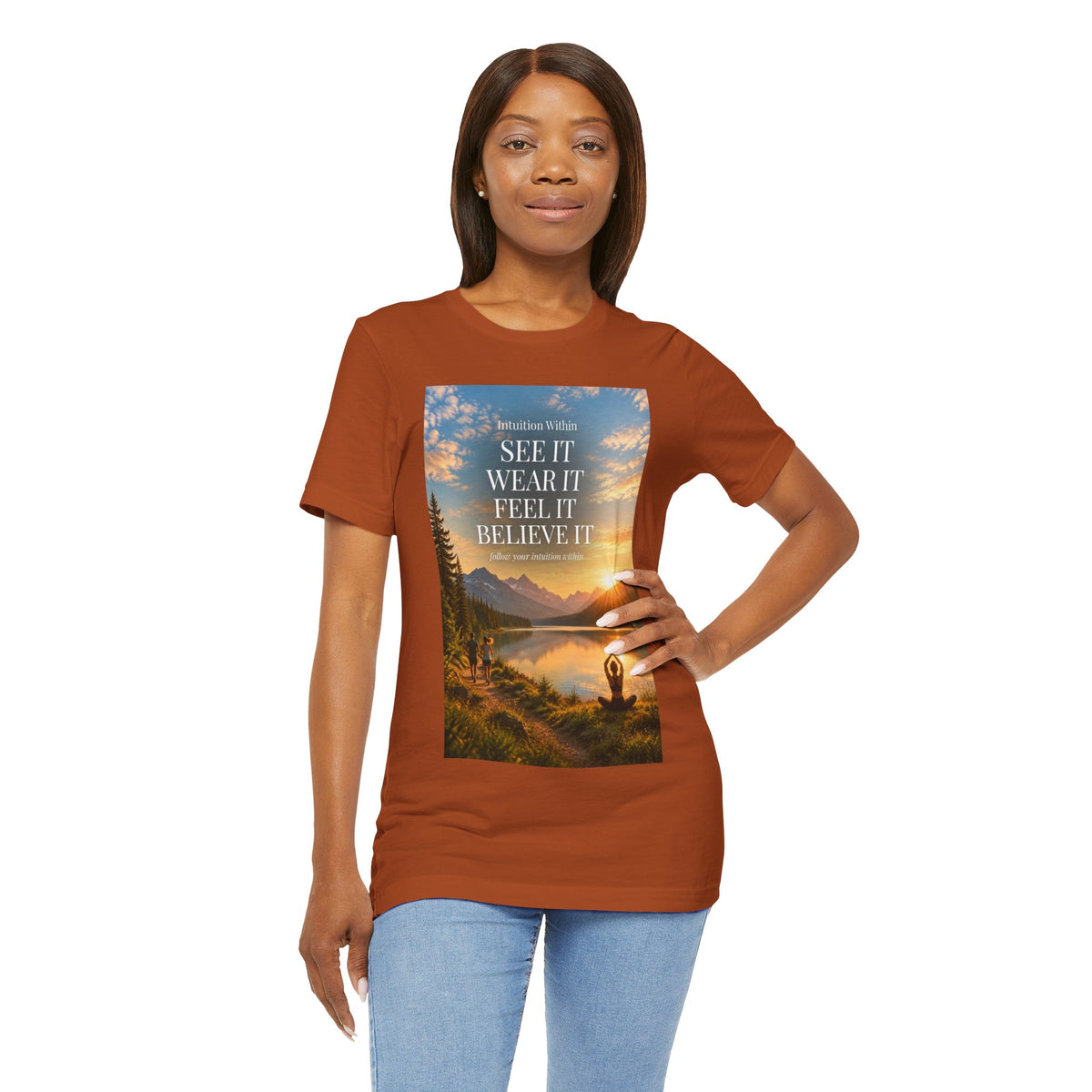 Intuition Within Signature Tee | Meditation Lake