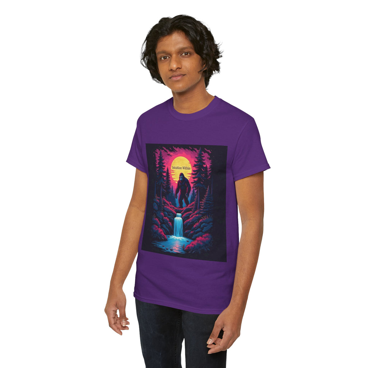 Neon Bigfoot Tee | Intuition Within