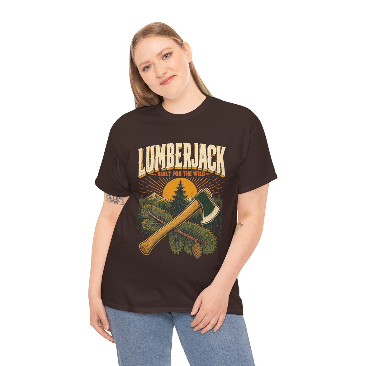 Lumberjack Built for the Wild Tribute Tee