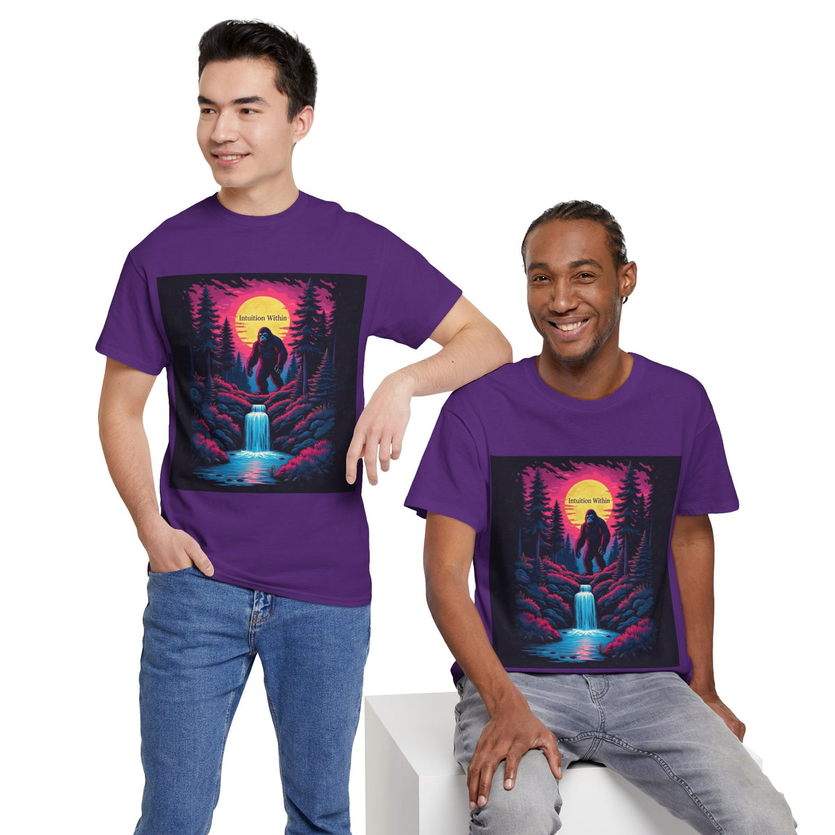 Neon Bigfoot Tee | Intuition Within