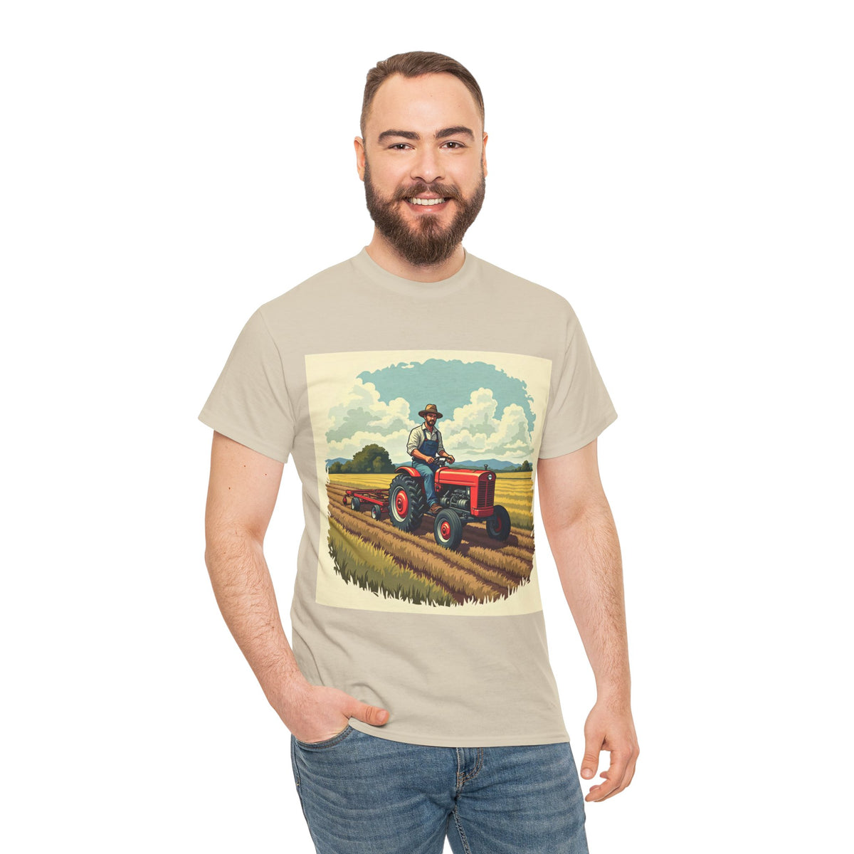 Farmer Vintage Tractor Tribute Tee