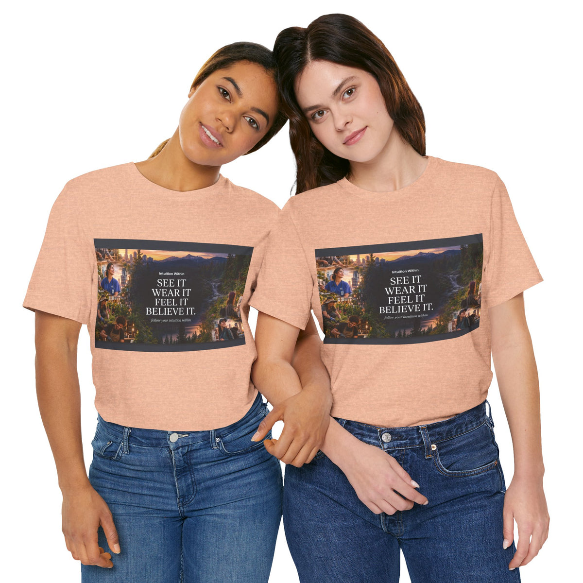 Intuition Within Signature Tee | See It, Wear It, Feel It, Believe It