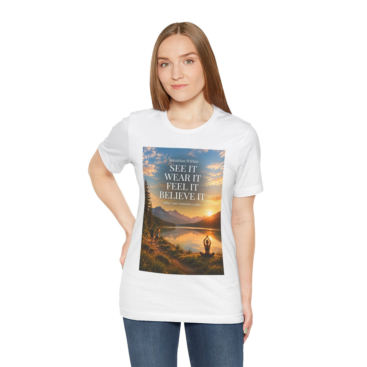 Intuition Within Signature Tee | Meditation Lake