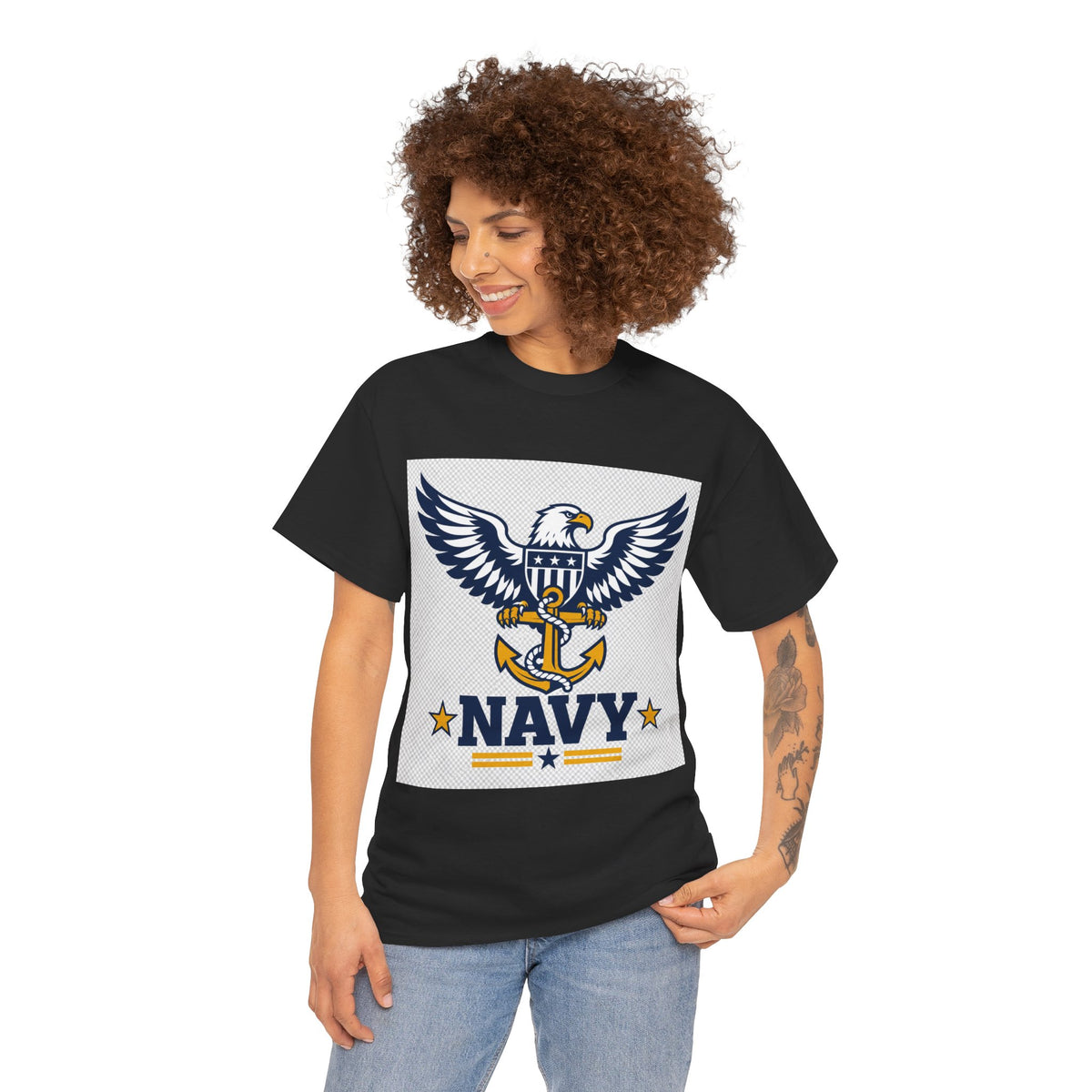 Navy Eagle Heritage T-Shirt