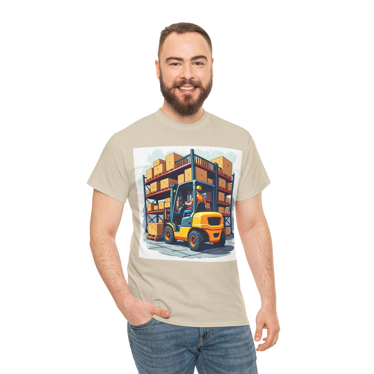 Forklift Warehouse Graphic Tee | Intuition Within
