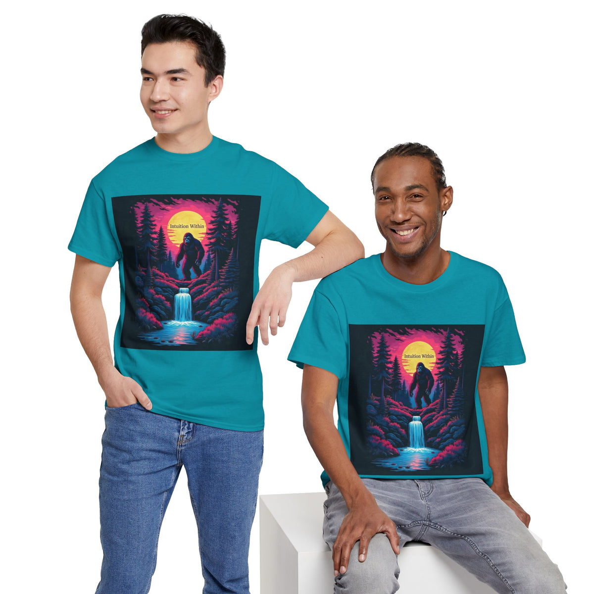 Neon Bigfoot Tee | Intuition Within