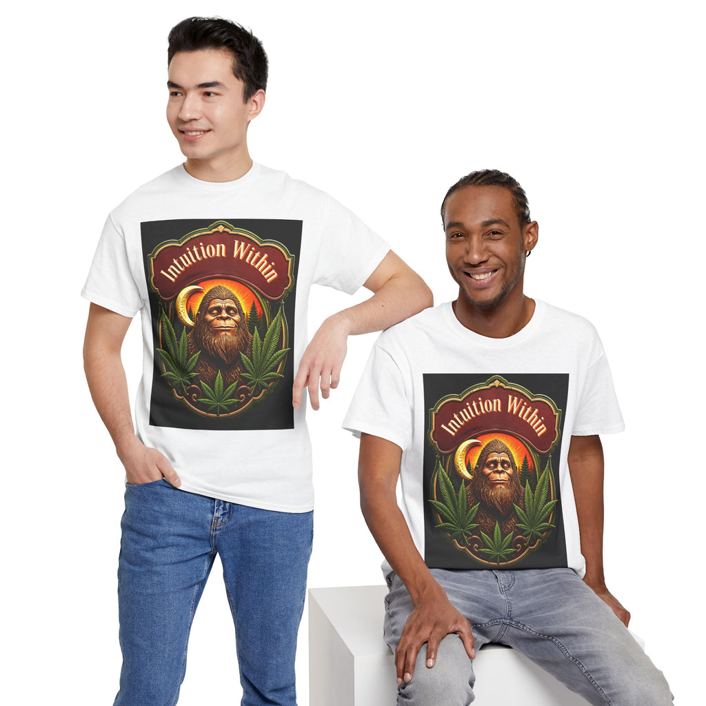 Bigfoot Crescent Moon Graphic Tee