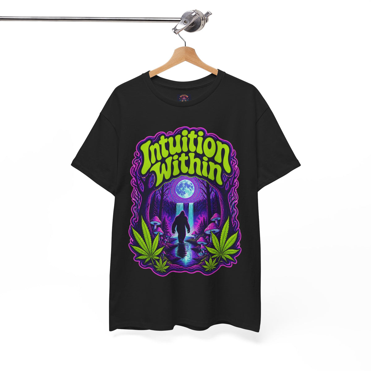 Psychedelic Bigfoot Graphic Tee